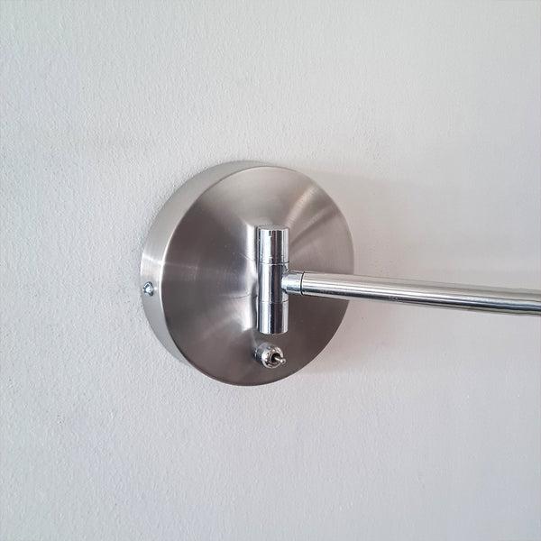 Aplique de pared con brazo giratorio