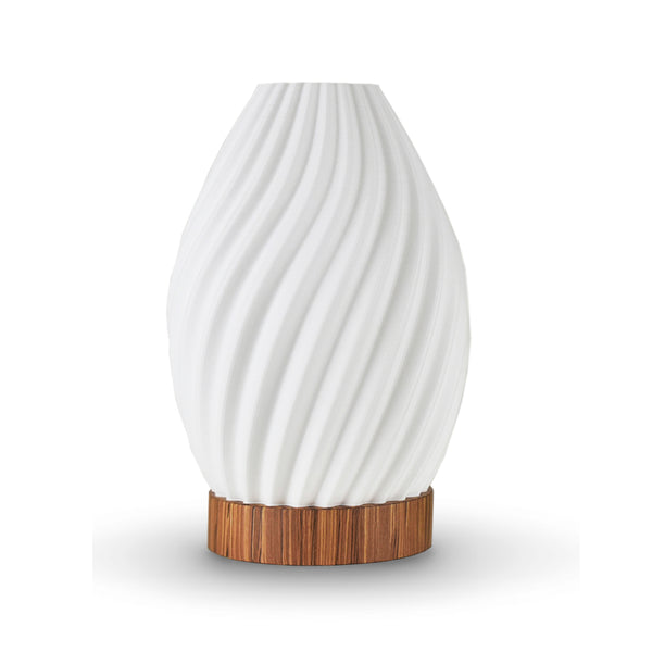 Lámpara de madera con Pantalla 3D Amara