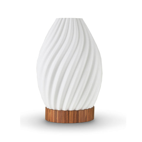 Lámpara de madera con Pantalla 3D Amara