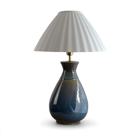 Lámpara de mesa Glasgow Azul