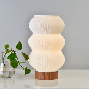 Lámpara de madera con Pantalla 3D Mosul