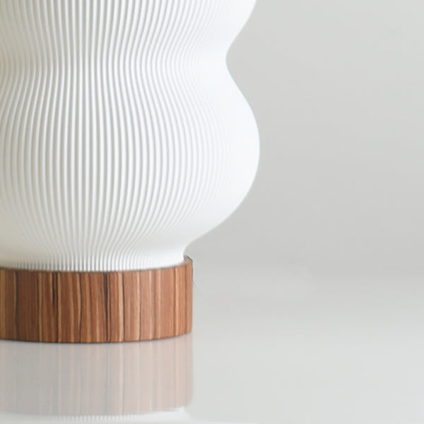 Lámpara de madera con Pantalla 3D Mosul