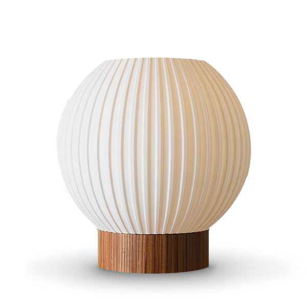 Lámpara de madera con pantalla 3D Ramasi
