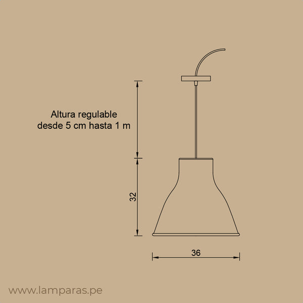 Lámpara de Techo Samoa