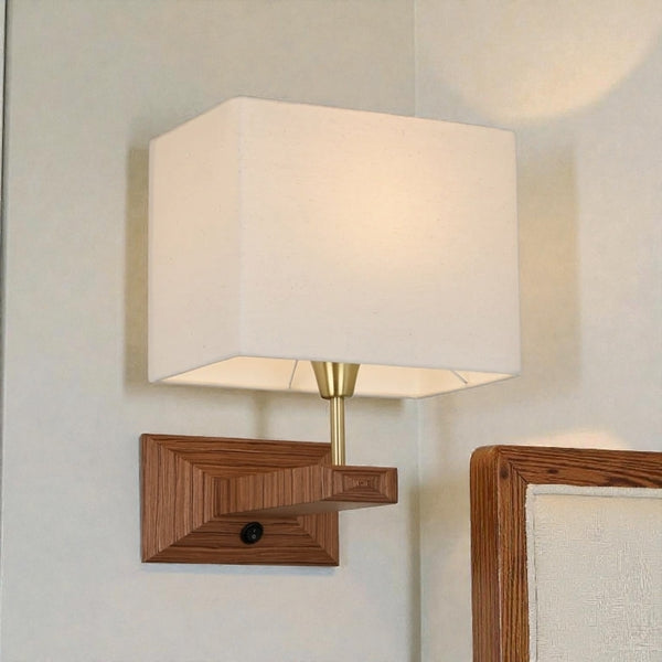 Lámpara de pared Porto Rosewood