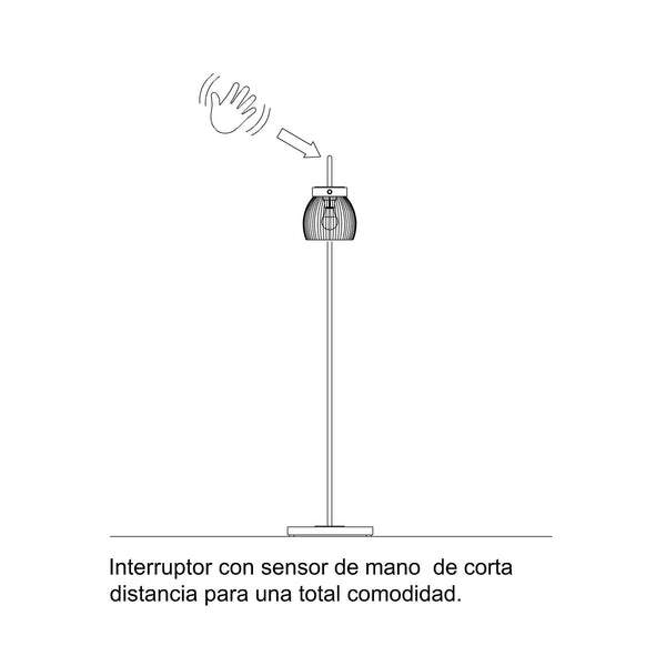 Lámpara de pie Book