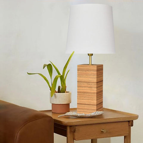 Lámpara de mesa Safi Zebrano